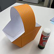 Quadratisches Körbchen